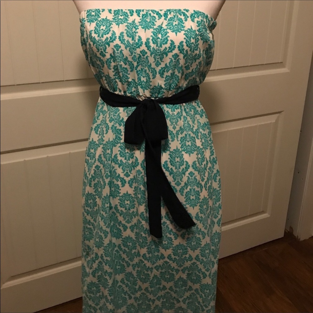 STRAPLESS MAXI DRESS